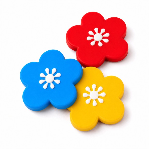 樱花形磁吸(三色套装)